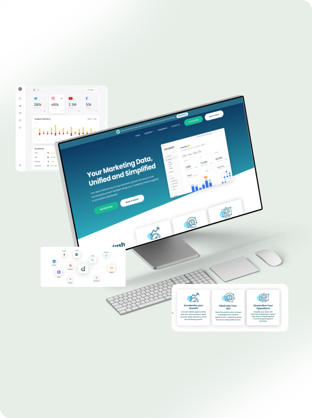 AI-powered SaaS Dashboard